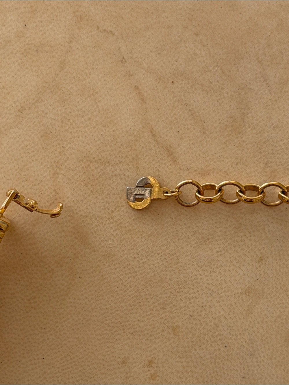 Christian Dior gold plated necklace - Picture 4 of 5